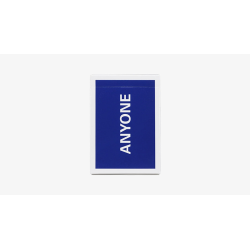 Cap Logo (Navy) ANYONE Playing Cards