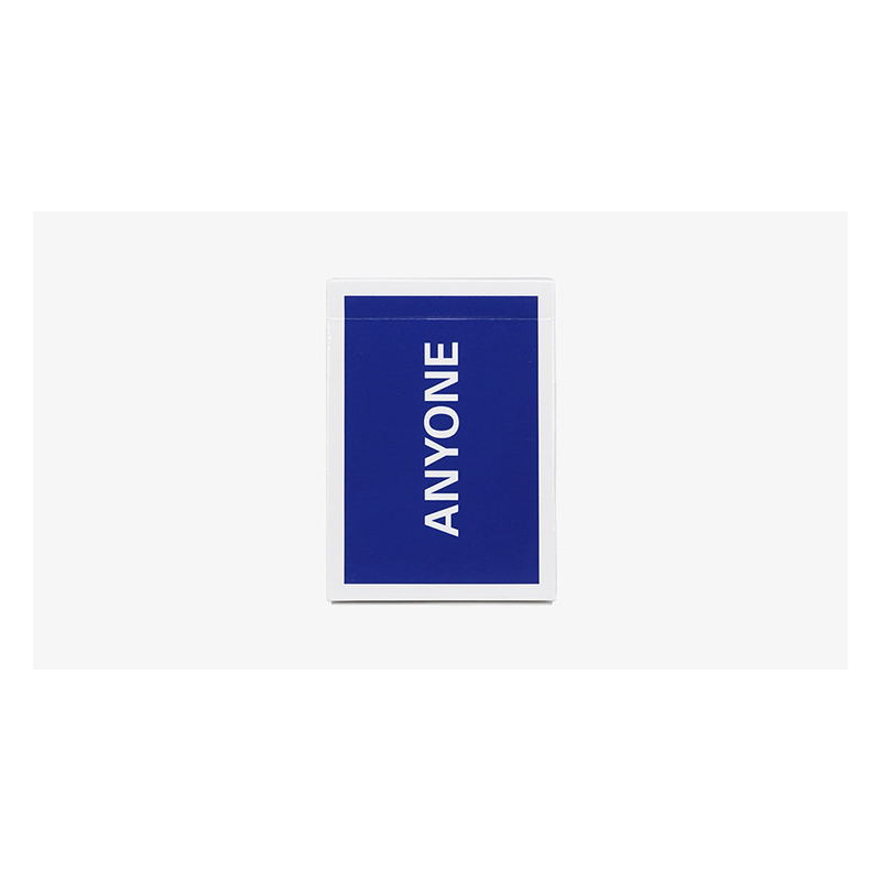 Cap Logo (Navy) ANYONE Playing Cards