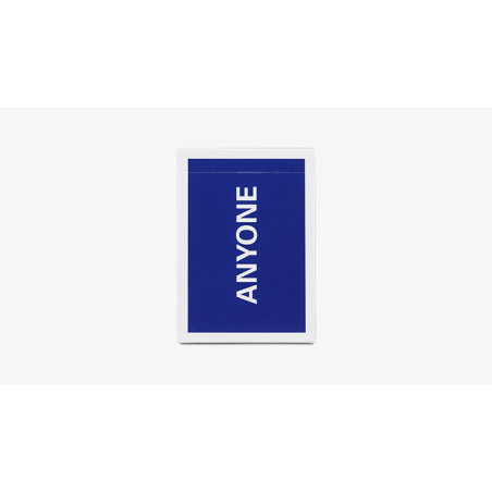 Cap Logo (Navy) ANYONE Playing Cards