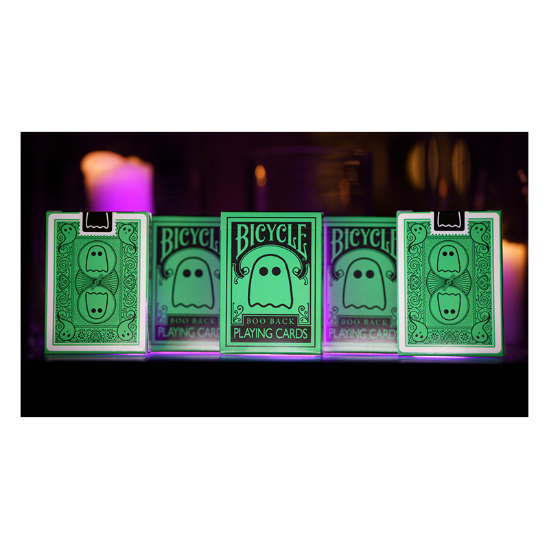 Bicycle Boo Back Playing Cards (Green)