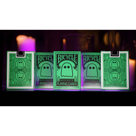 Bicycle Boo Back Playing Cards (Green)