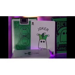 Bicycle Boo Back Playing Cards (Green)