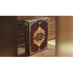 The Spirit of Cubism (Dark Red) Playing Cards