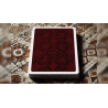 The Spirit of Cubism (Dark Red) Playing Cards