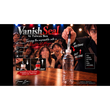 Vanish Seal (White Cap) by Taiwan Ben