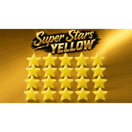 Super Stars Yellow (Bag of 20) Sponge