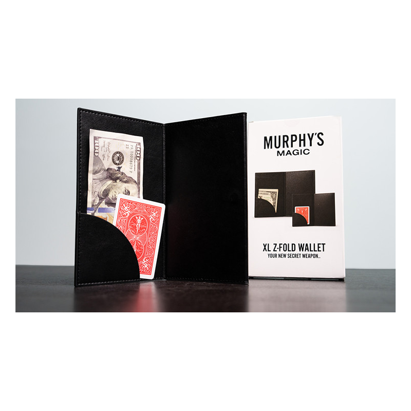 XL Z Fold Wallet (Magnetic Locking) by Murphy's Magic
