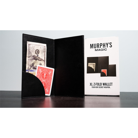 XL Z Fold Wallet (Magnetic Locking) by Murphy's Magic