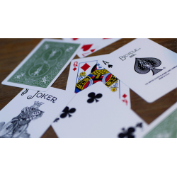 Bicycle Metallic Emerald Playing Cards