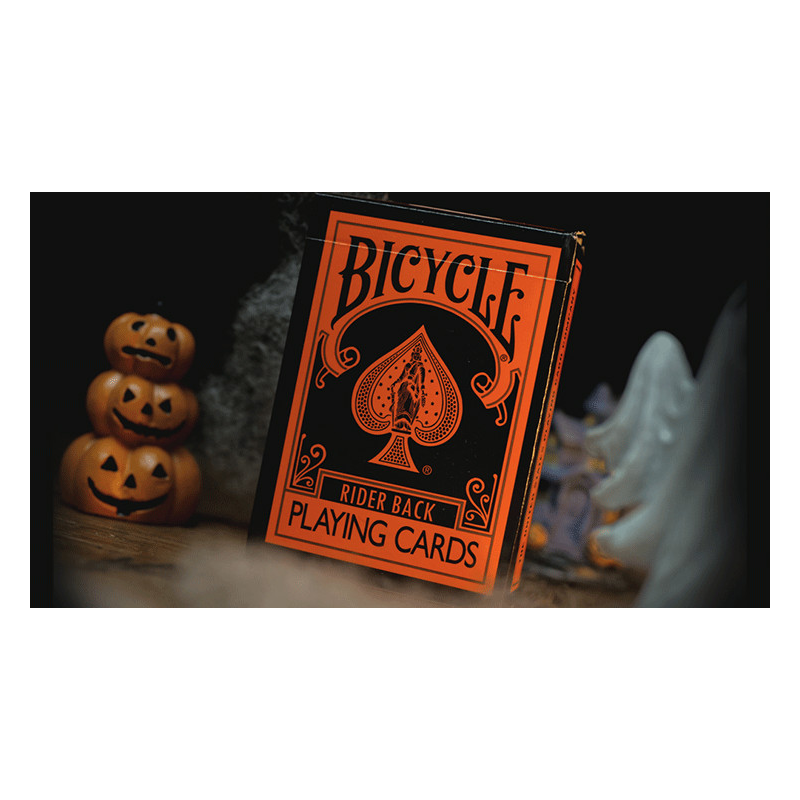 Bicycle Reverse (Orange) Playing Cards