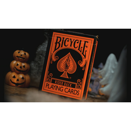 Bicycle Reverse (Orange) Playing Cards
