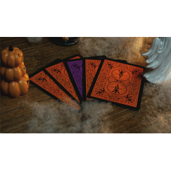 Bicycle Reverse (Orange) Playing Cards