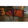 Bicycle Reverse (Orange) Playing Cards