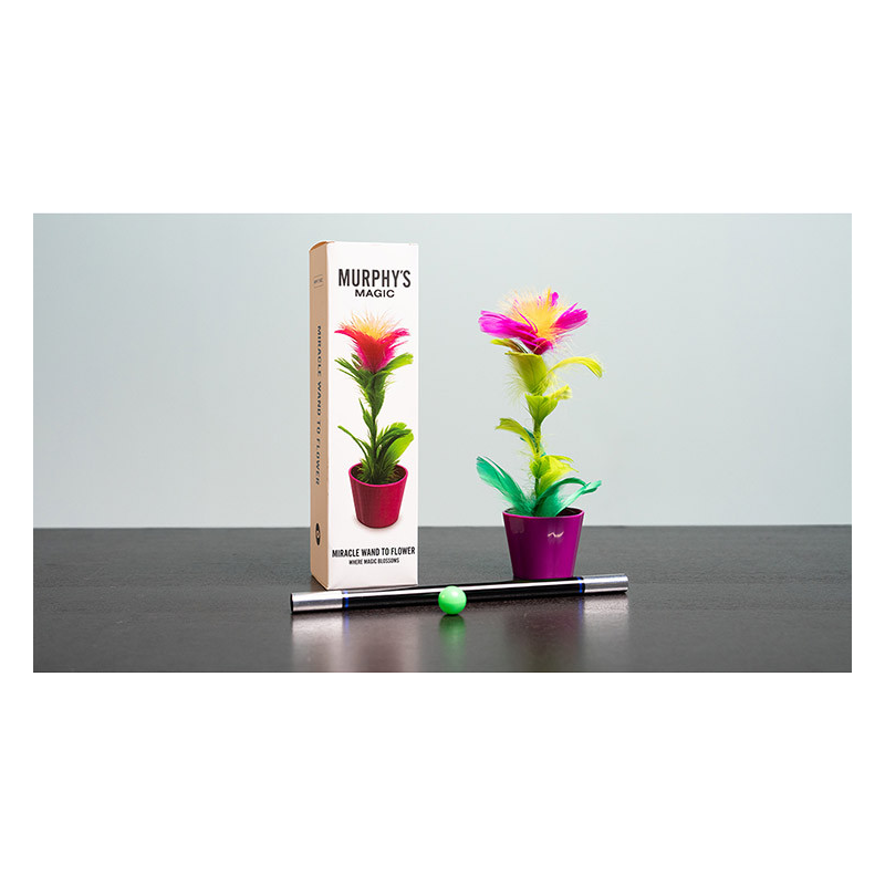 Miracle Wand to Flower by Murphy's Magic