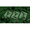 Army Men Playing Cards