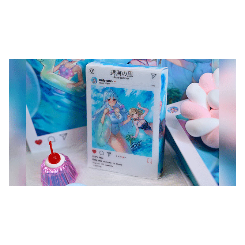 Sweet Cosplay Show - Azure Summer (Grading Box) Playing Cards