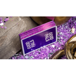 GILDED Good Pals Purple Foil Logo Playing Cards