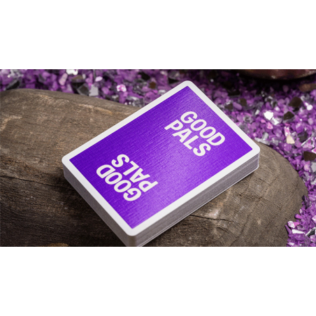 Good Pals Purple Foil Logo Playing Cards