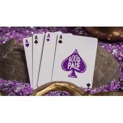 Good Pals Purple Foil Logo Playing Cards