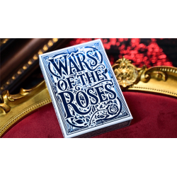 Wars of the Roses (Blue Tuck-2nd Edition Edge-dyed) Playing Cards