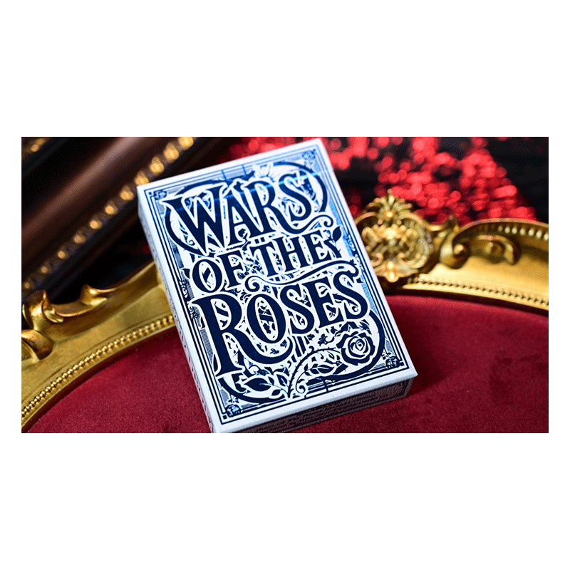 Wars of the Roses (Blue Tuck-2nd Edition Edge-dyed) Playing Cards