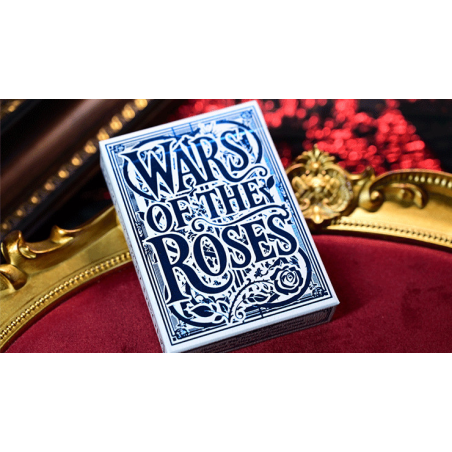 Wars of the Roses (Blue Tuck-2nd Edition Edge-dyed) Playing Cards