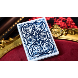 Wars of the Roses (Blue Tuck-2nd Edition Edge-dyed) Playing Cards
