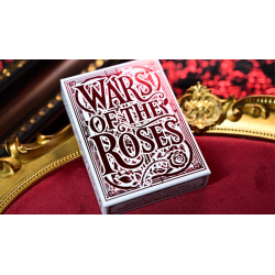 Wars of the Roses (2nd Edition Red Tuck- Gilded ) Playing Cards