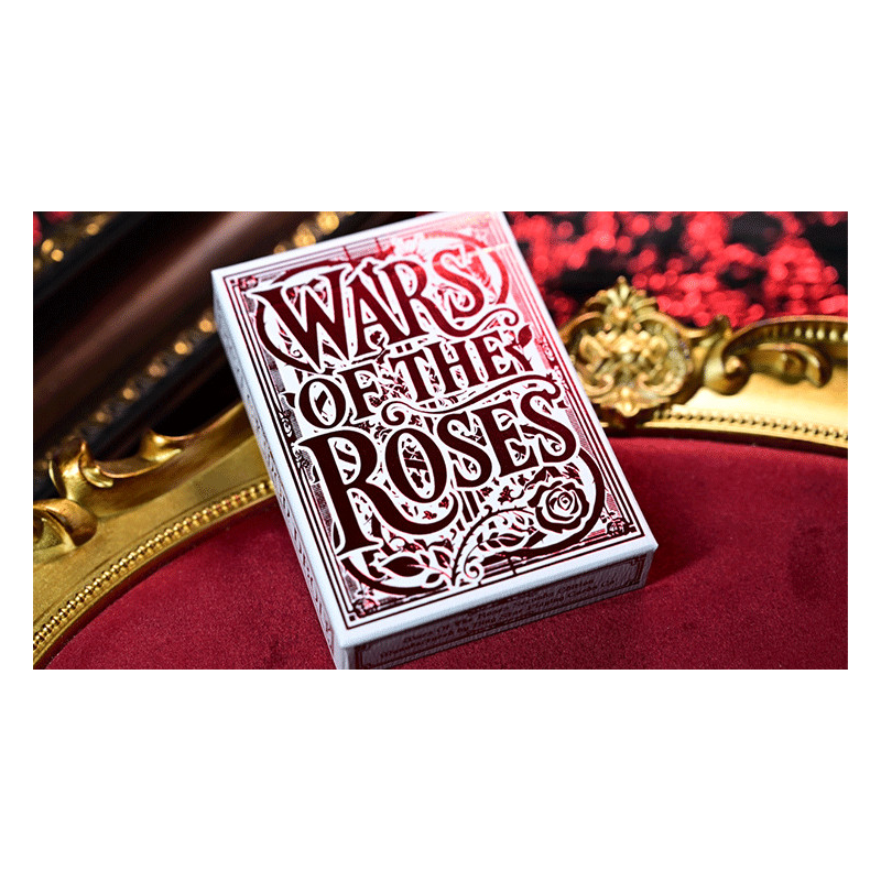 Wars of the Roses (2nd Edition Red Tuck- Gilded ) Playing Cards
