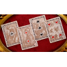 Wars of the Roses (2nd Edition Red Tuck- Gilded ) Playing Cards