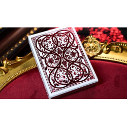 Wars of the Roses (2nd Edition Red Tuck- Gilded ) Playing Cards