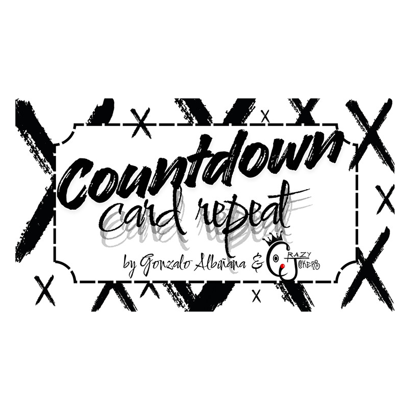 Countdown Repeat by Gonzalo Albiñana and CrazyJokers (Poker Size)