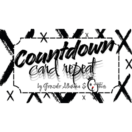 Countdown Repeat by Gonzalo Albiñana and CrazyJokers (Poker Size)