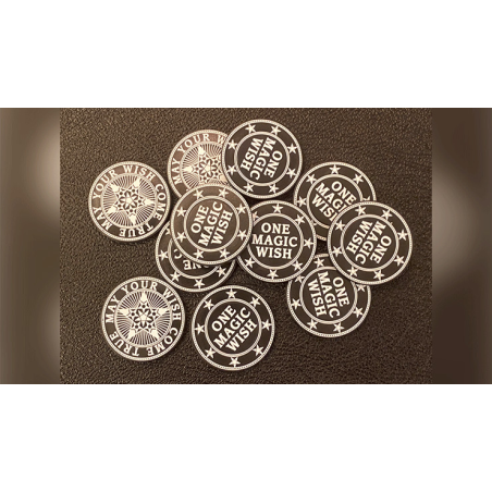Giveaway Magic Wishing Coins (20 Plastic Coins) by Alan Wong
