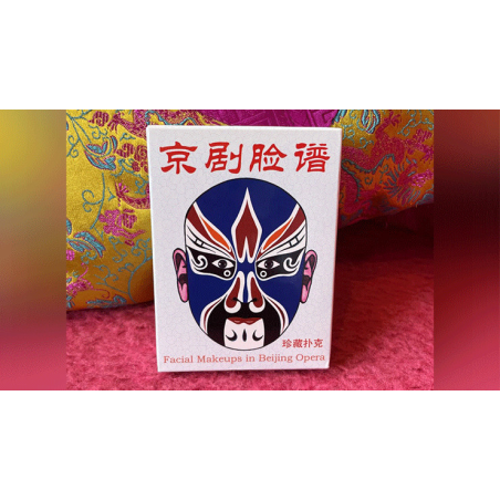 Facial Makeups in Beijing Opera Playing Cards