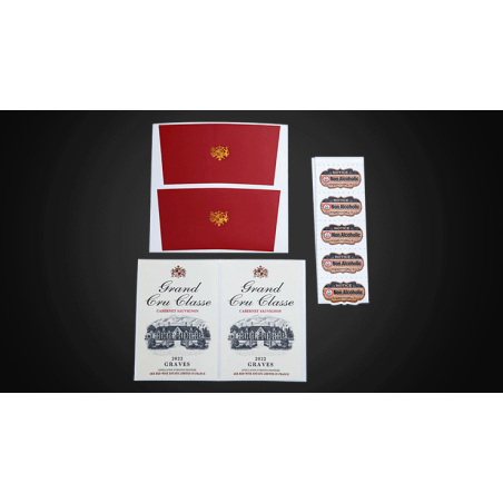Miracle Wine Bottles Extra Sticker Labels
