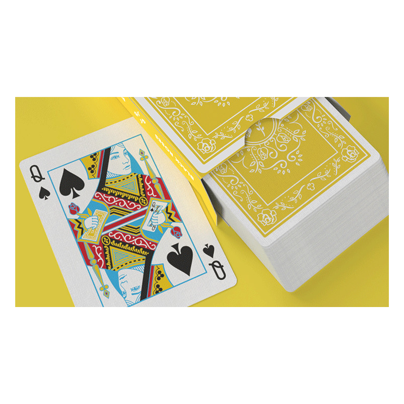 Black Roses Sunny Days Playing Cards