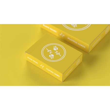 Black Roses Sunny Days Mini Playing Cards
