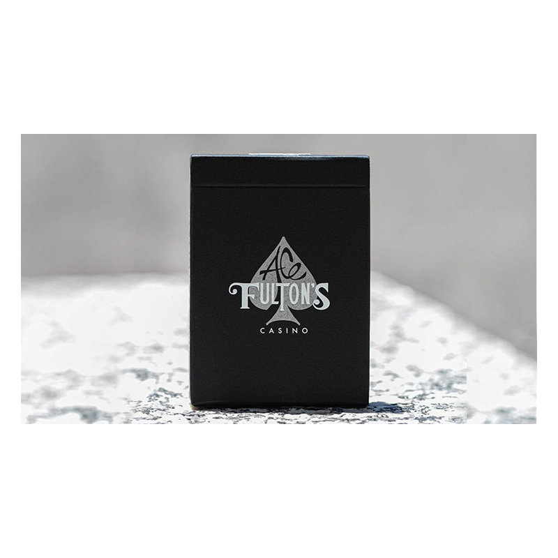 Ace Fulton's Casino (Black) Playing Cards