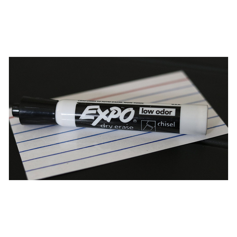 Acro Index Dry Erase 3"X5" (Gimmicks and Online Instructions) by Blake Vogt - Trick
