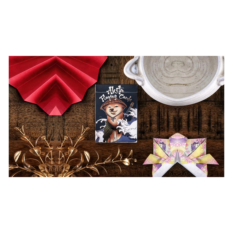 Akita Playing Cards by Blue Moon Co