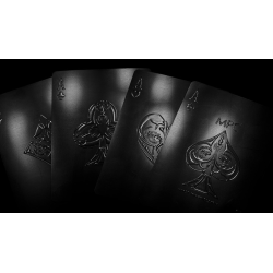 Aqua Black Invisible Playing Cards by MPC