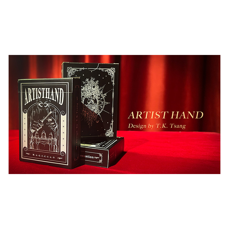 Artist Hand Playing Cards