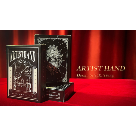 Artist Hand Playing Cards