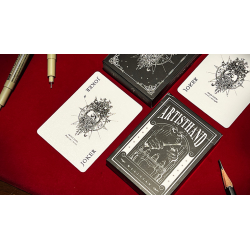 Artist Hand Playing Cards