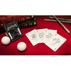 Artist Hand Playing Cards