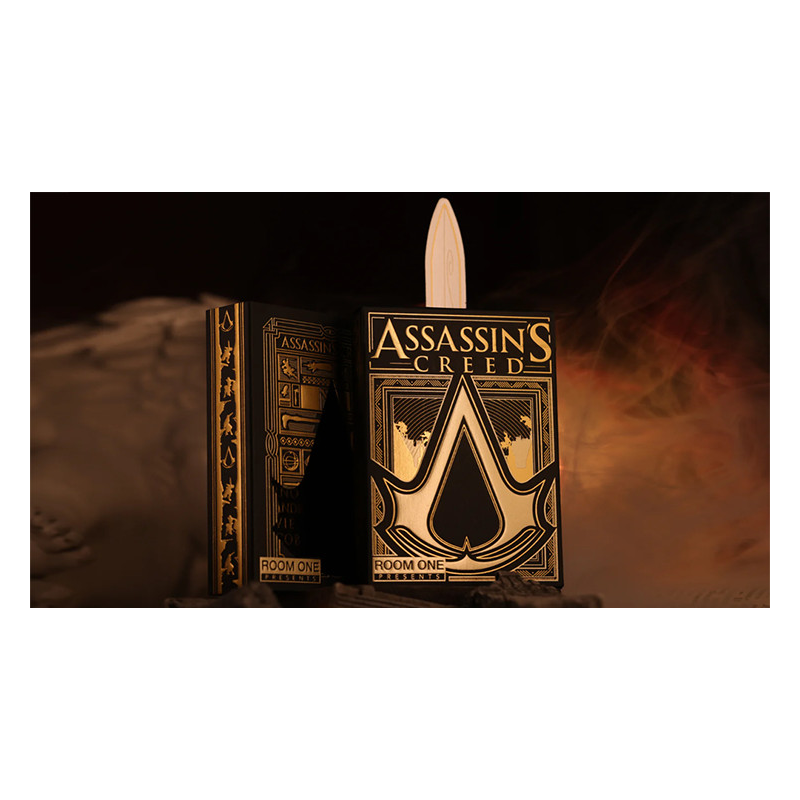 Assassin's Creed Legacy Version 2 Onyx (Hidden Blade) Playing Cards