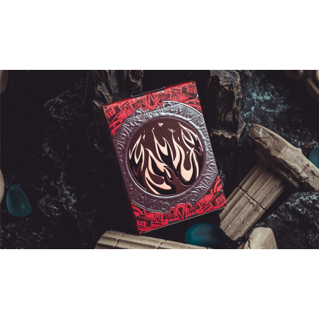 Gilded Atlantis: Fire Playing Cards