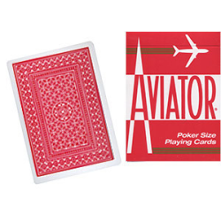 Cards Aviator Poker size (Red)