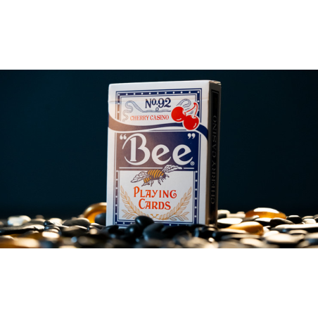 Limited Bee X Cherry (Blue) Playing Cards